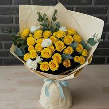 Букет цветов из:  Розы в Русской Поляне