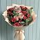 Букет цветов из: Гвоздики и Розы в Русской Поляне