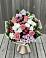 Букет цветов из: Альстромерии, Гвоздики, Розы и Хризантемы в Русской Поляне