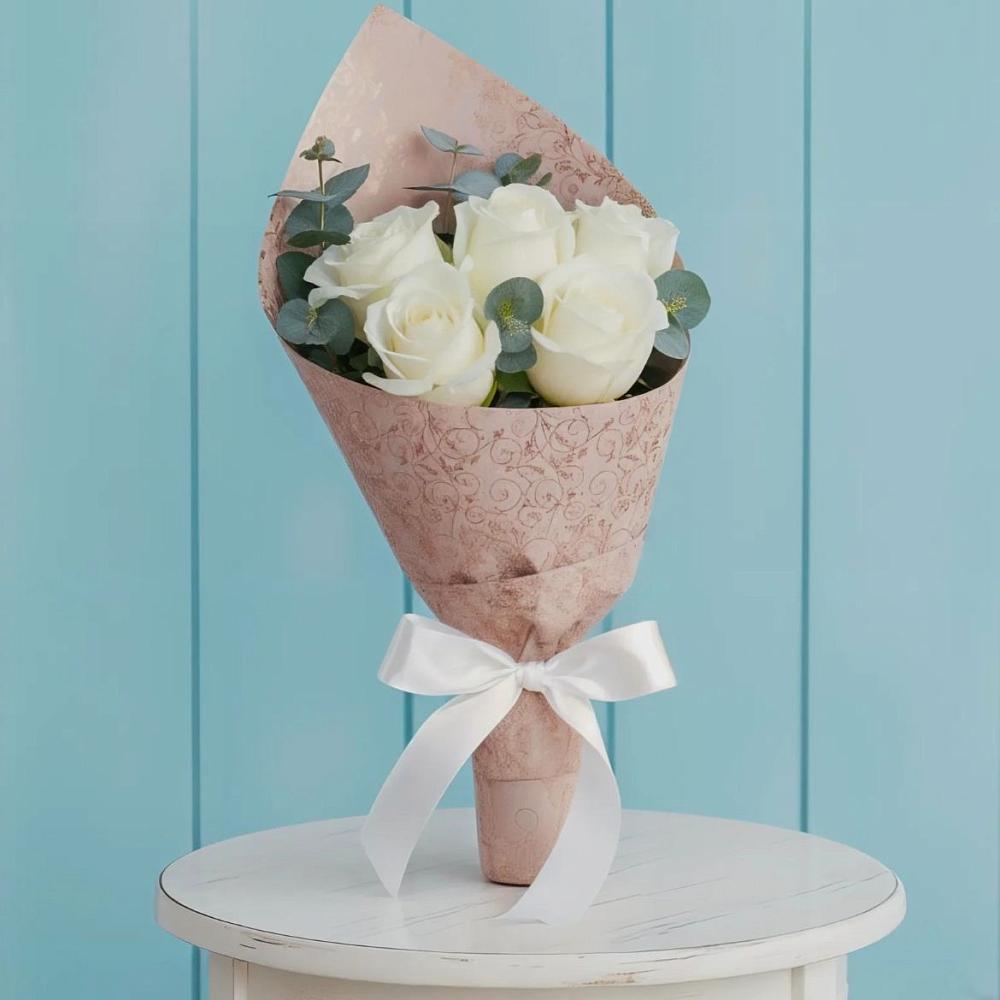 Букет цветов из: Розы в Русской Поляне