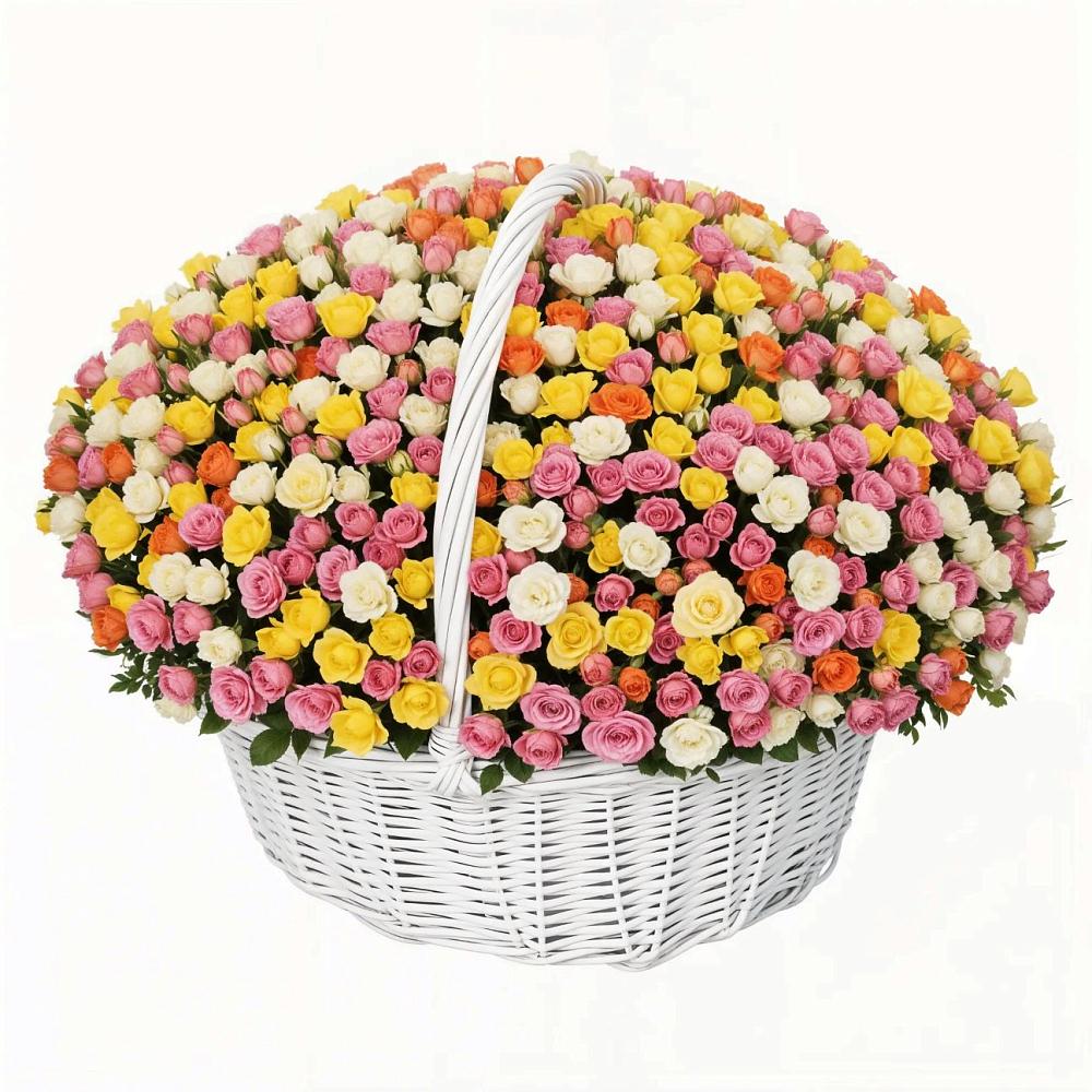 Премиум букет из: Розы в Русской Поляне