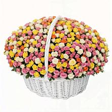 Премиум букет из: Розы в Русской Поляне