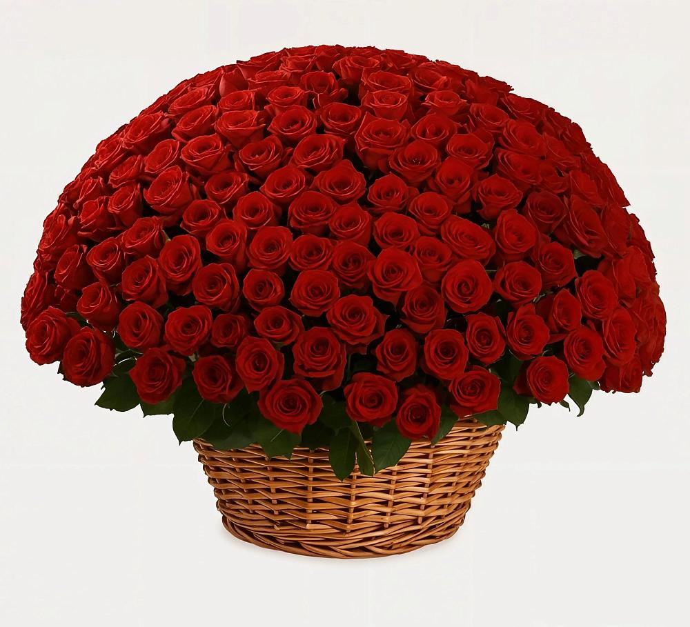 Премиум букет из: Розы в Русской Поляне