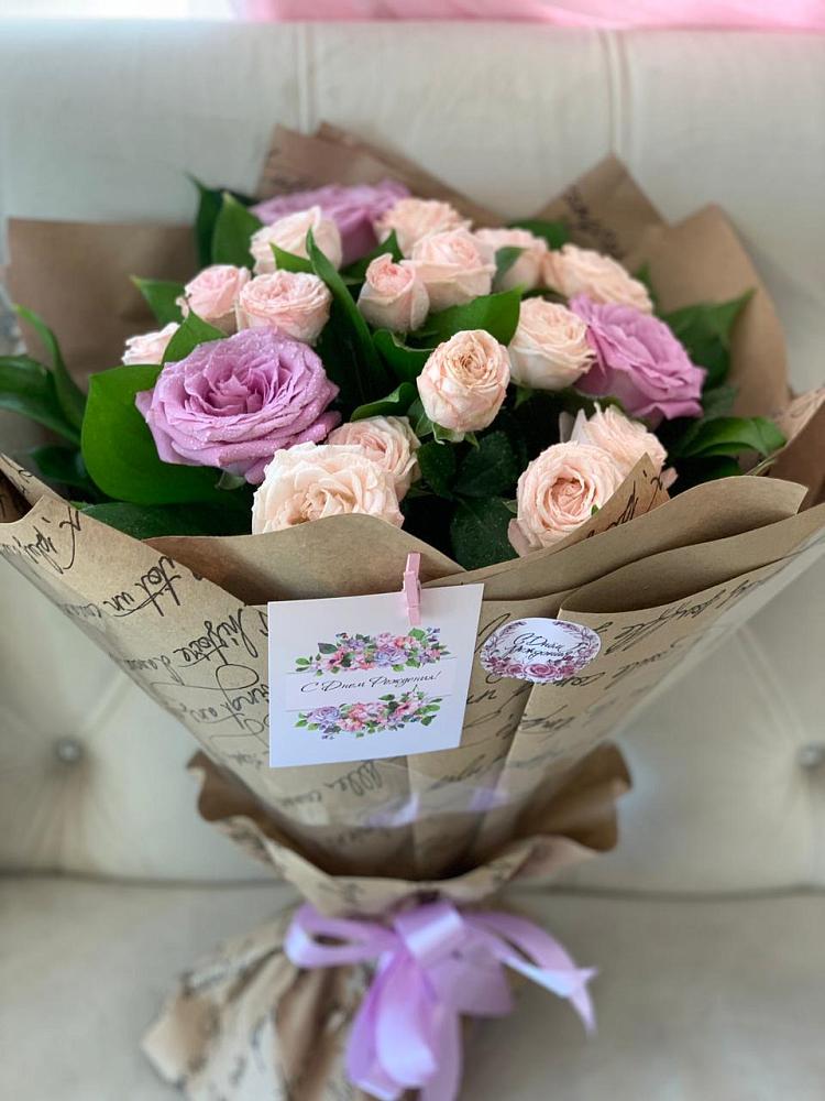 Букет цветов из: Розы в Русской Поляне