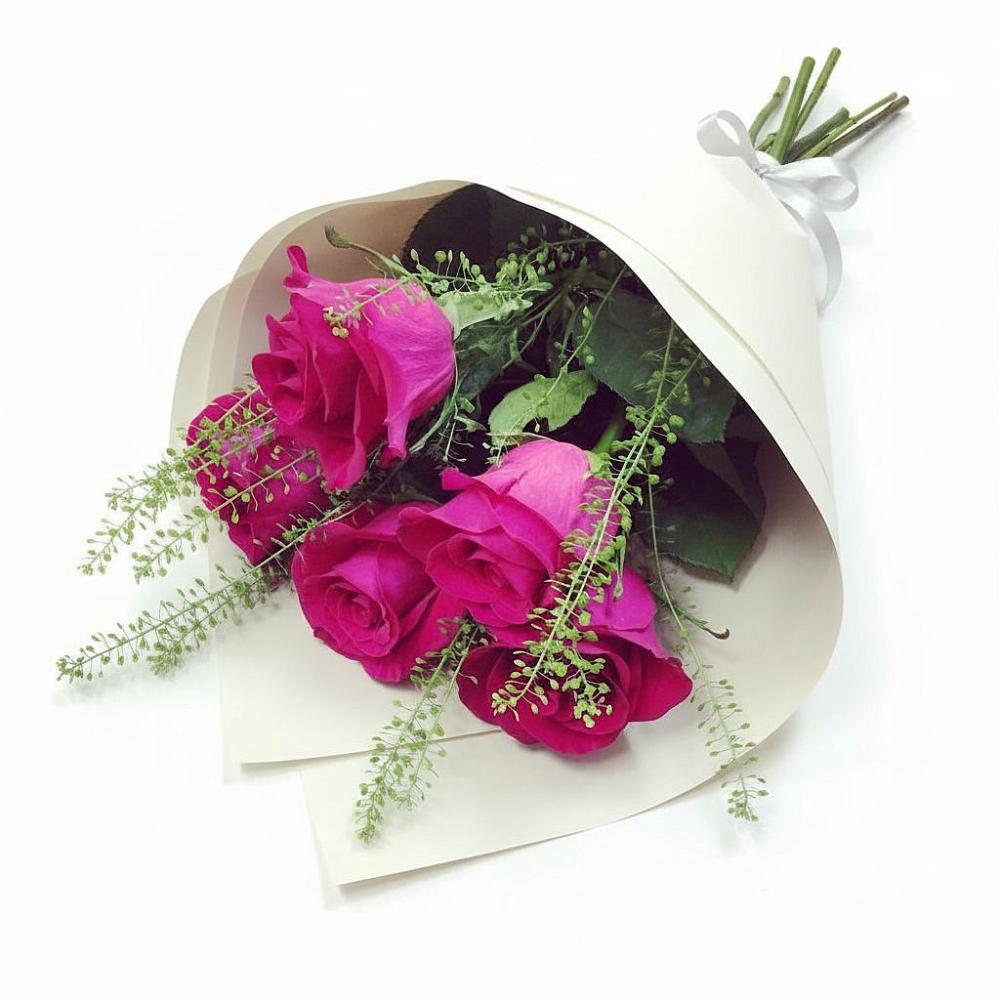 Букет цветов из: Розы в Русской Поляне