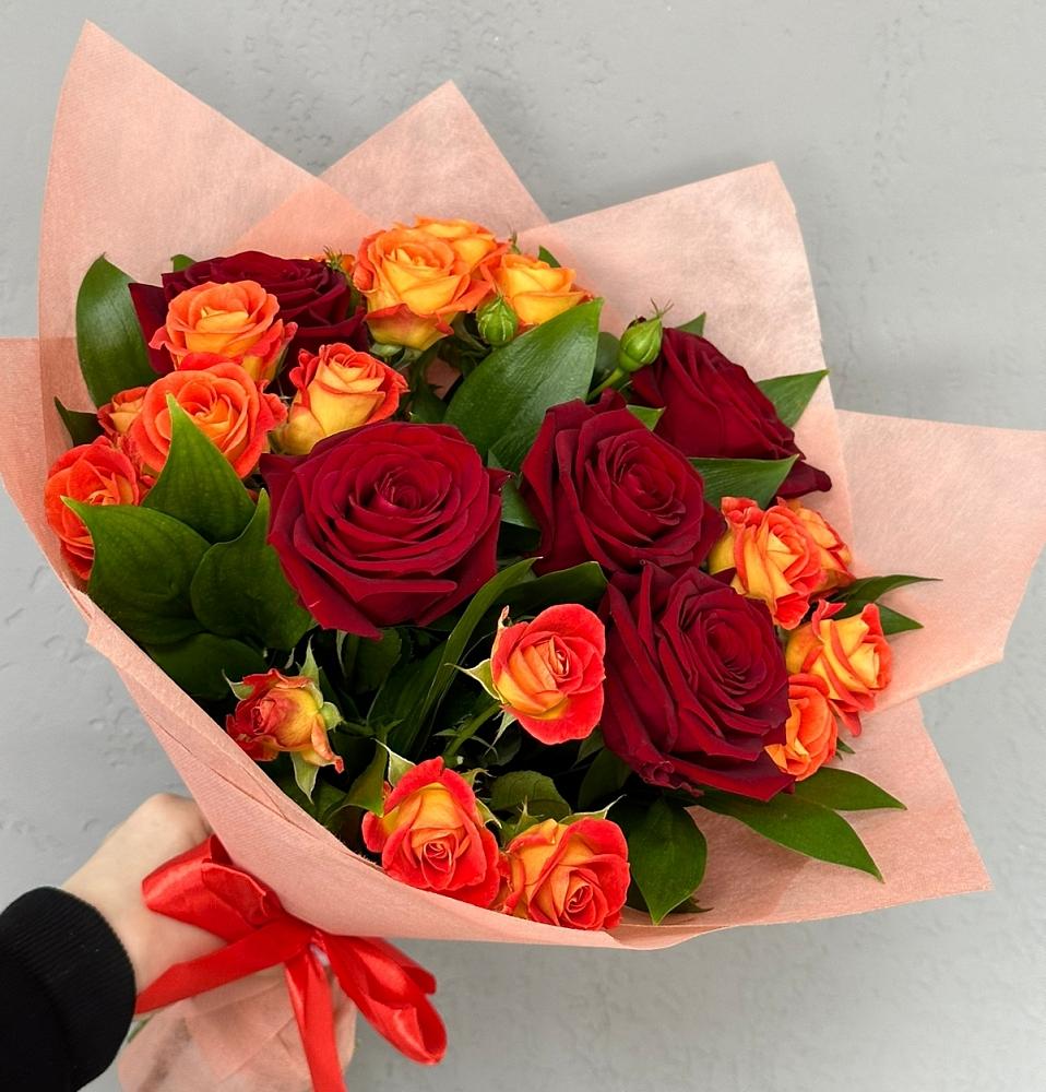 Букет Любовь и восторг в Русской Поляне