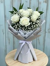 Букет цветов из:  Розы #REPLACE_PRED# Русской Поляне