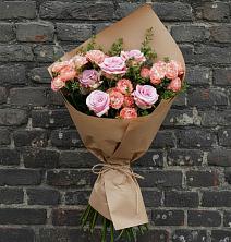Букет цветов из:  Розы в Русской Поляне