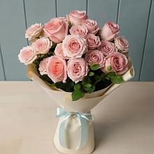 Букет Розовый шарм в Русской Поляне