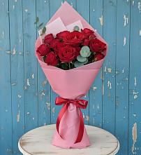 Букет цветов из:  Розы в Русской Поляне