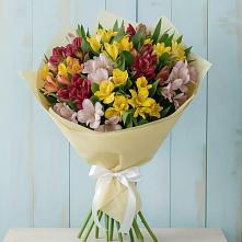 Букет цветов из:  Альстромерии в Русской Поляне