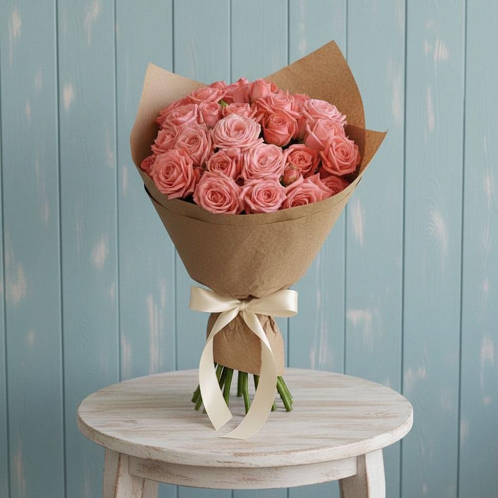 Букет цветов из: Розы в Русской Поляне