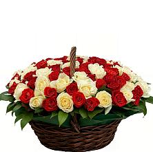 Премиум букет из: Розы #REPLACE_PRED# Русской Поляне