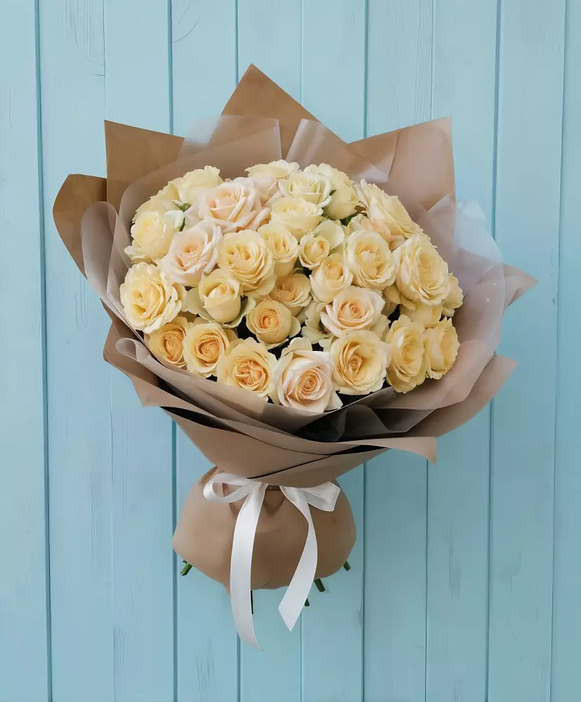 Букет Кремовое облако в Русской Поляне