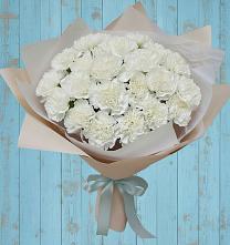 Букет цветов из:  Гвоздики #REPLACE_PRED# Русской Поляне