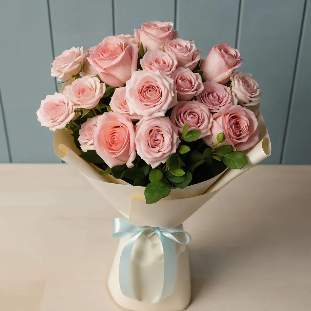 Букет Розовый шарм в Русской Поляне